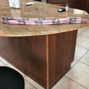 Pink scarf